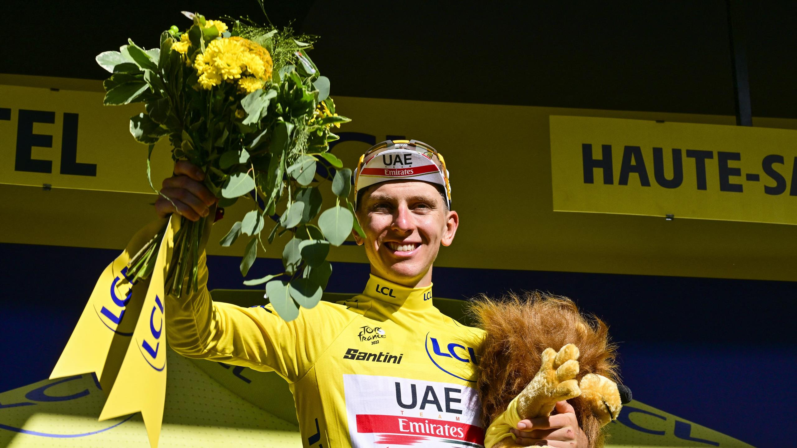 صورة Tour de France 2022 – Tadej Pogacar (AÜE Team Emirates): “Ma ei pea end kannibaliks…”