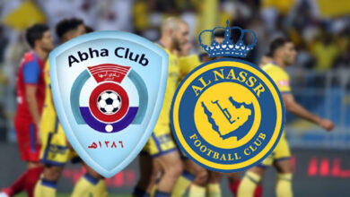 صورة مباراة النصر ضد أبها ضمن منافسات الدوري السعودي للمحترفين والقنوات الناقلة